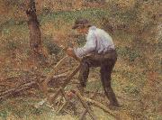 Camille Pissarro The Woodcutter oil on canvas